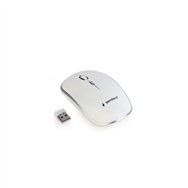 Gembird musw-4b-01-w ratón ambidextro rf inalámbrico í?ptico 1600 dpi