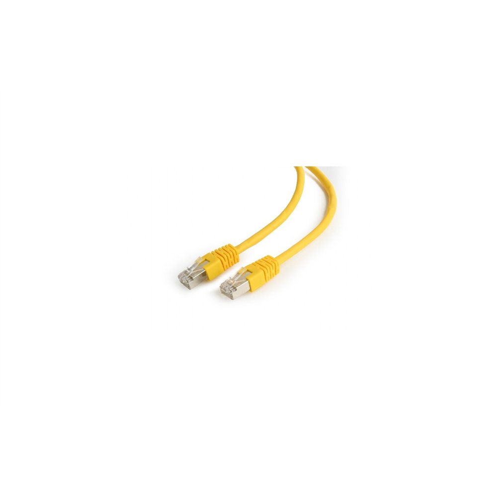 gembird pp6-0.25m/y cable de red amarillo 0,25 m cat6 f/utp (ftp)