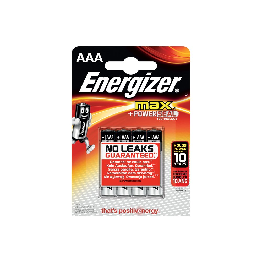 Energizer max aaa batería de un solo uso alcalino