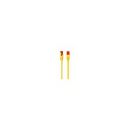 Gembird pp6a-lszhcu-y-0.5m cable de red amarillo 0,5 m cat6a s/ftp (s-stp)