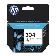 Hp cartucho de tinta original 304 tricolor