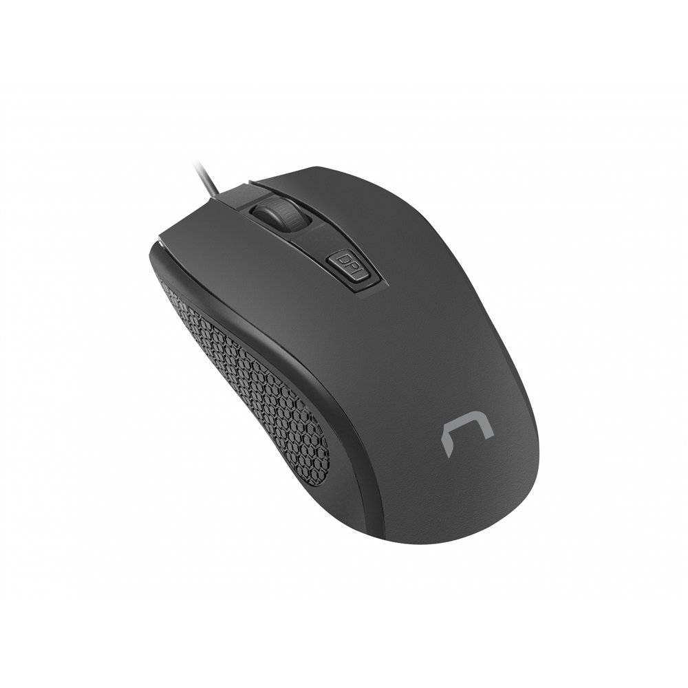 NATEC Hoopoe 2 ratón Ambidextro USB tipo A Íptico 1600 DPI
