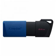 Kingston technology datatraveler exodia m unidad flash usb 64 gb usb tipo a 3.2 gen 1 (3.1 gen 1) negro, azul