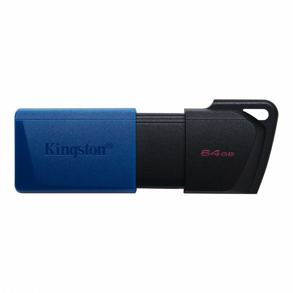 Kingston technology datatraveler exodia m unidad flash usb 64 gb usb tipo a 3.2 gen 1 (3.1 gen 1) negro, azul