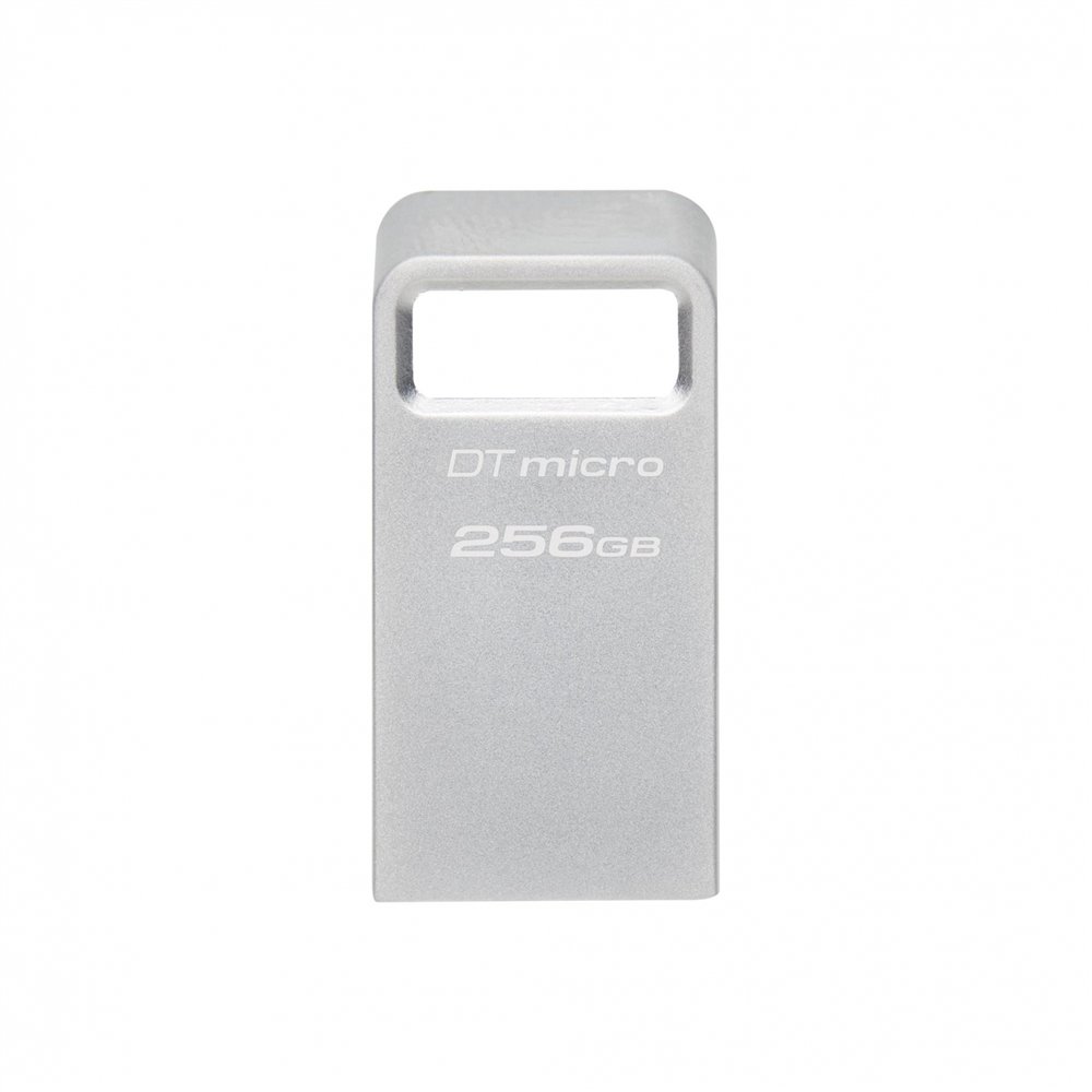 Kingston technology datatraveler micro unidad flash usb 256 gb usb tipo a 3.2 gen 1 (3.1 gen 1) plata
