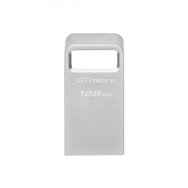 Kingston technology datatraveler micro unidad flash usb 128 gb usb tipo a 3.2 gen 1 (3.1 gen 1) plata
