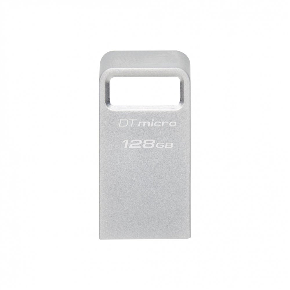 Kingston technology datatraveler micro unidad flash usb 128 gb usb tipo a 3.2 gen 1 (3.1 gen 1) plata