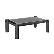 Aisens soporte elevador xl para monitor/portã¡til, negro