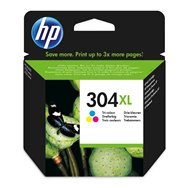 Hp cartucho de tinta original 304xl tricolor