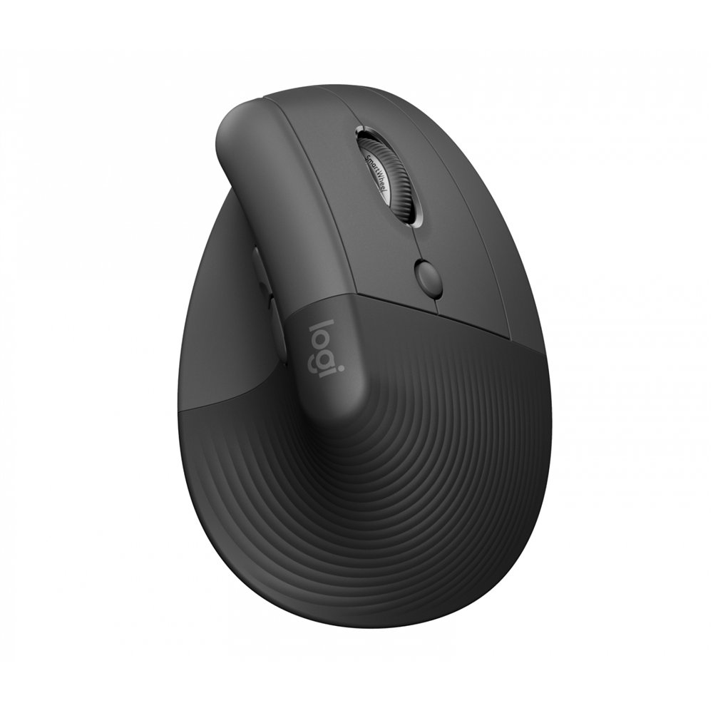 logitech lift for business ratón mano derecha rf inalámbrica + bluetooth í?ptico 4000 dpi