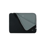 mobilis skin maletines para portátil 35,6 cm (14") funda negro, gris