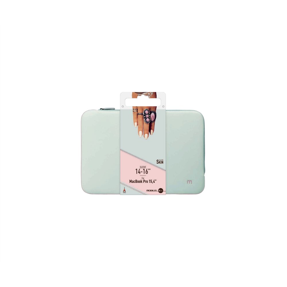 Mobilis 049006 maletines para portátil 406 cm (16) funda gris rosa