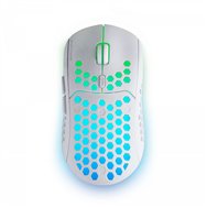 Mars gaming mmw3w, ratã³n gaming inalã¡mbrico, rgb flow, ultraligero 79g, 3200dpi, blanco