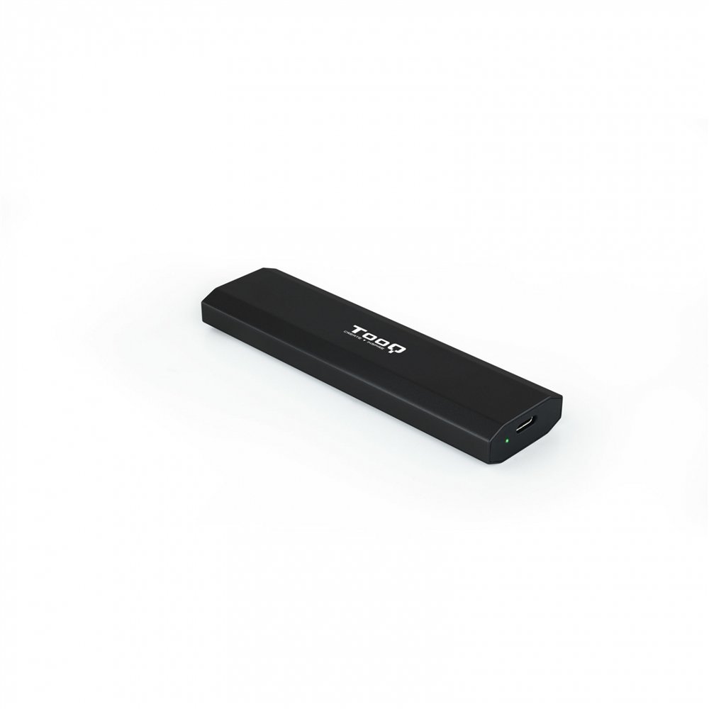 Tooq shura caja externa para unidad de estado sólido (ssd) negro m.2