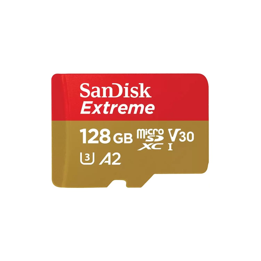 Sandisk extreme 128 gb microsdxc uhs-i clase 10