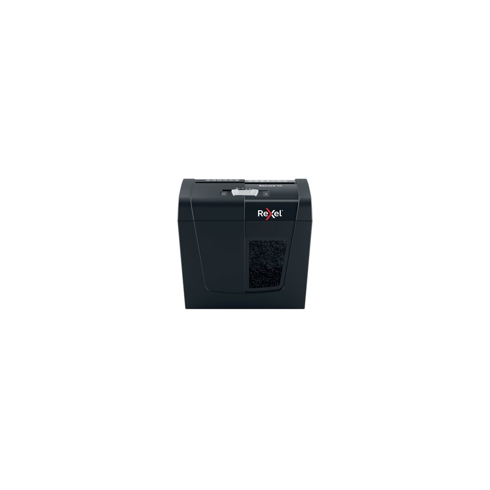 Rexel secure x6 triturador de papel corte cruzado 70 db negro