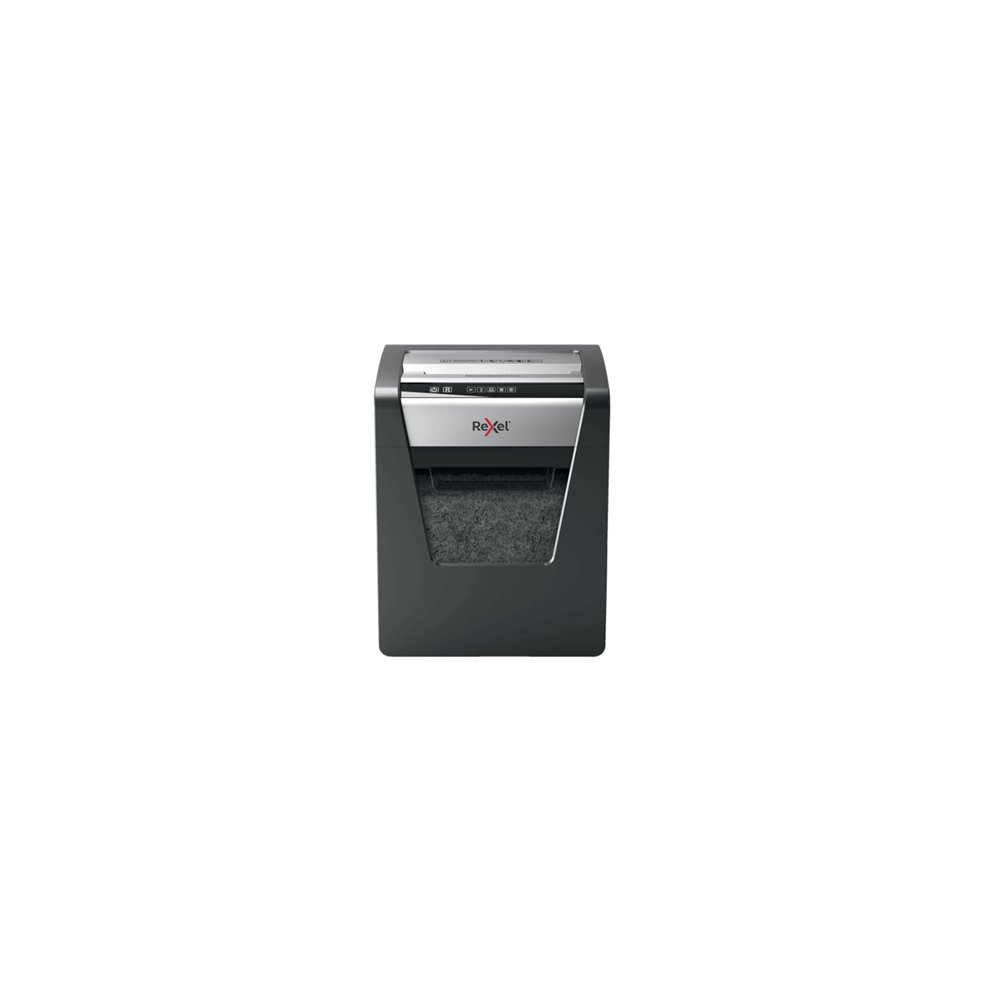 Rexel momentum x415 triturador de papel corte cruzado negro, gris