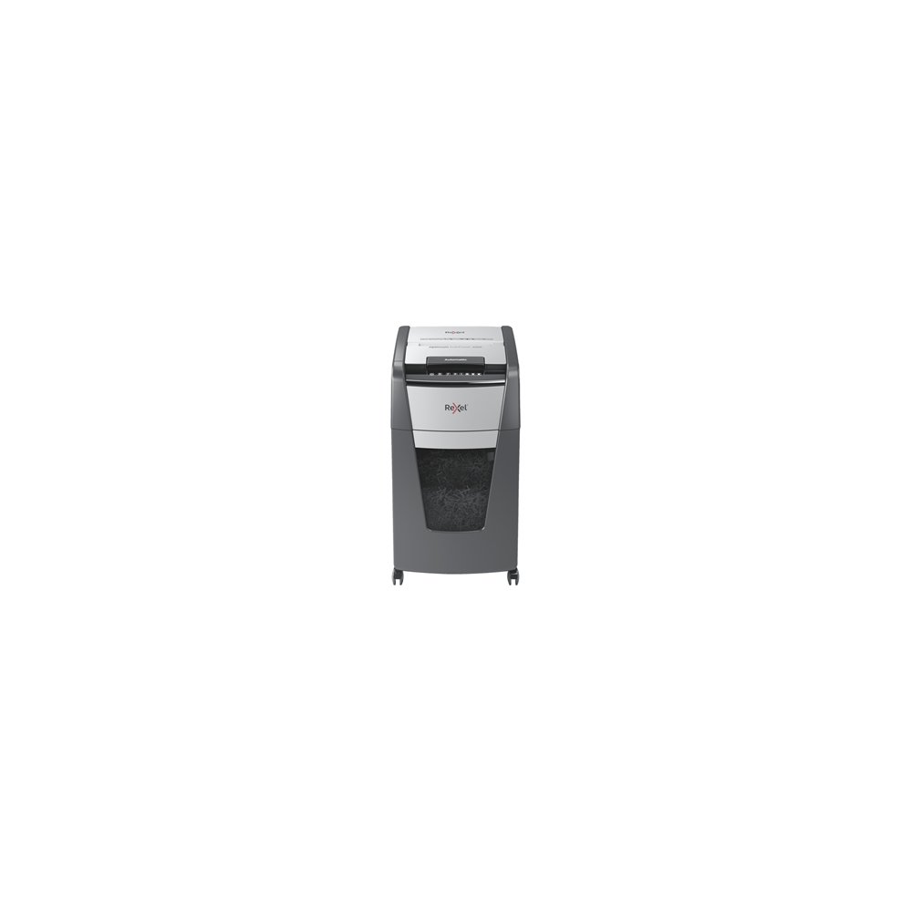 Rexel optimum autofeed+ 225x triturador de papel corte cruzado 55 db 23 cm negro, gris
