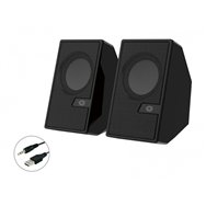 conceptronic bjorn02b altavoz de 2 ví­as negro inalámbrico y alámbrico 6 w