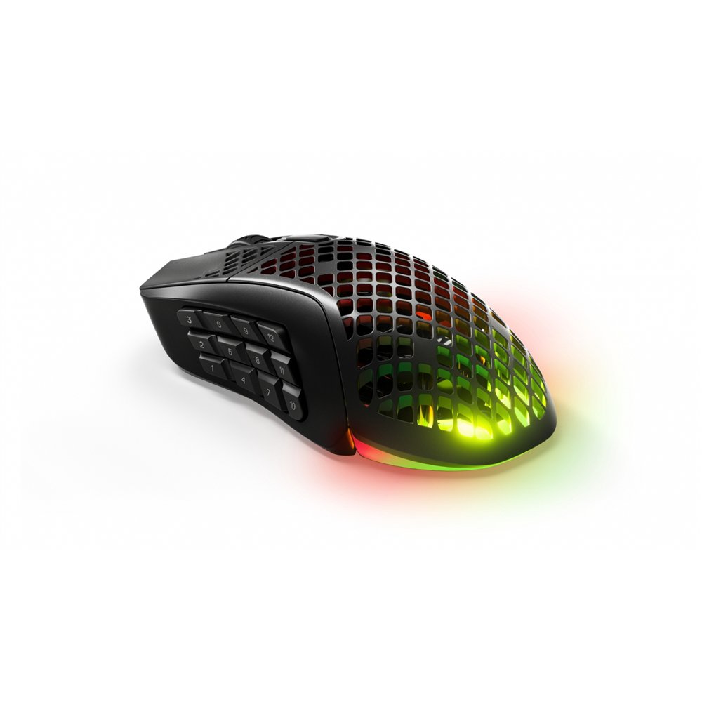 Steelseries aerox 9 ratón ambidextro rf wireless + bluetooth í?ptico 18000 dpi