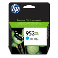 Hp cartucho de tinta original 953xl de alto rendimiento cian