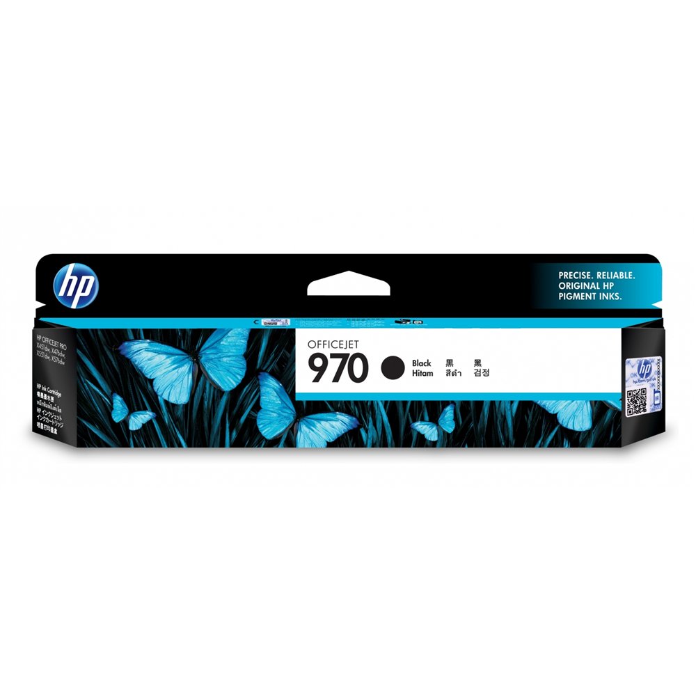 Hp cartucho de tinta original 970 negro