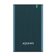 Aisens caja externa 2.5" ase-2525pb 9.5 mm sata a usb 3.0/usb 3.1 gen1, azul pacifico