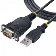 Startech.com cable de 1m usb a serie, conversor db9 macho rs232 a usb, prolific, adaptador usb a serial para plc/impresora/escán