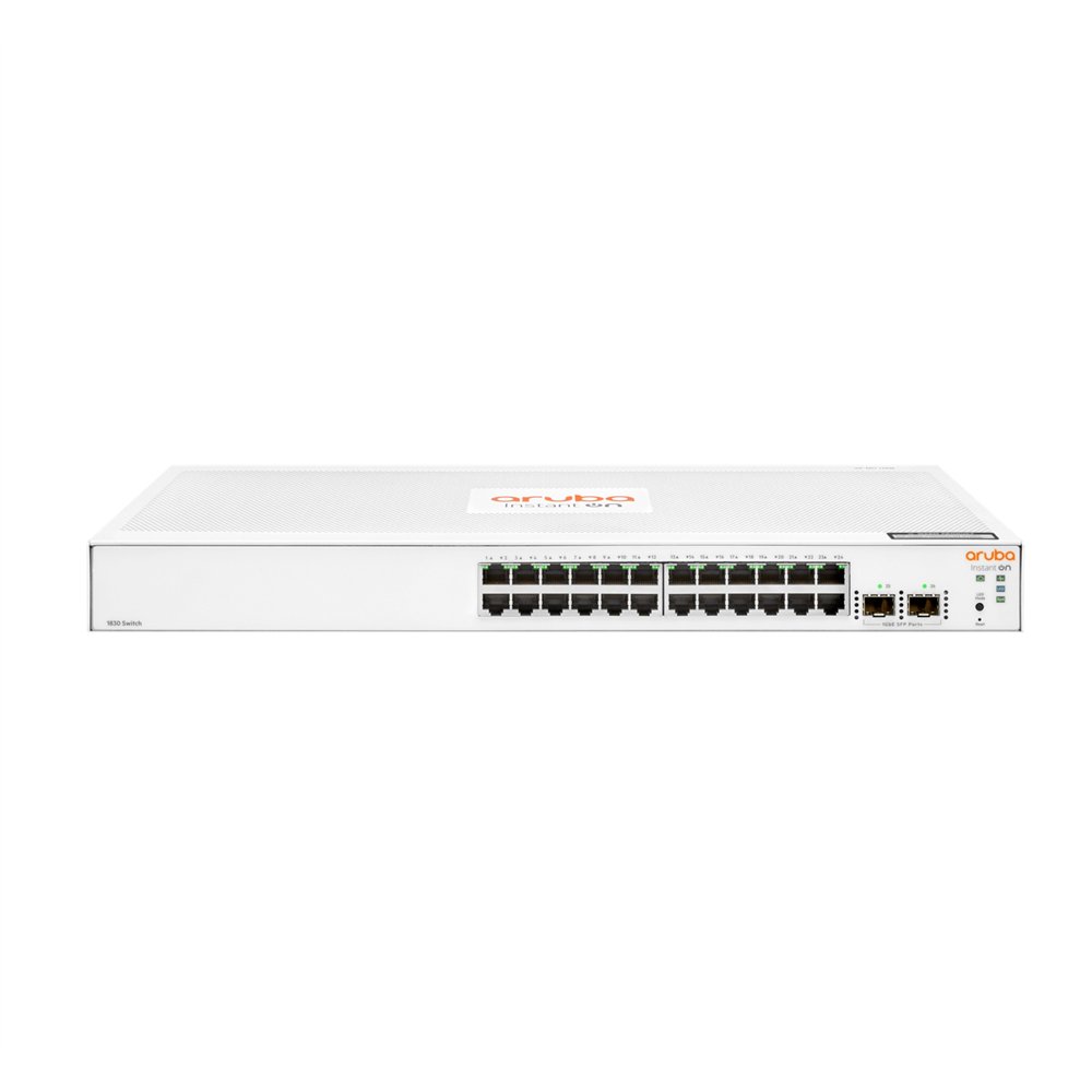 hewlett packard enterprise aruba instant on 1830 24g 2sfp gestionado l2 gigabit ethernet (10/100/1000) 1u