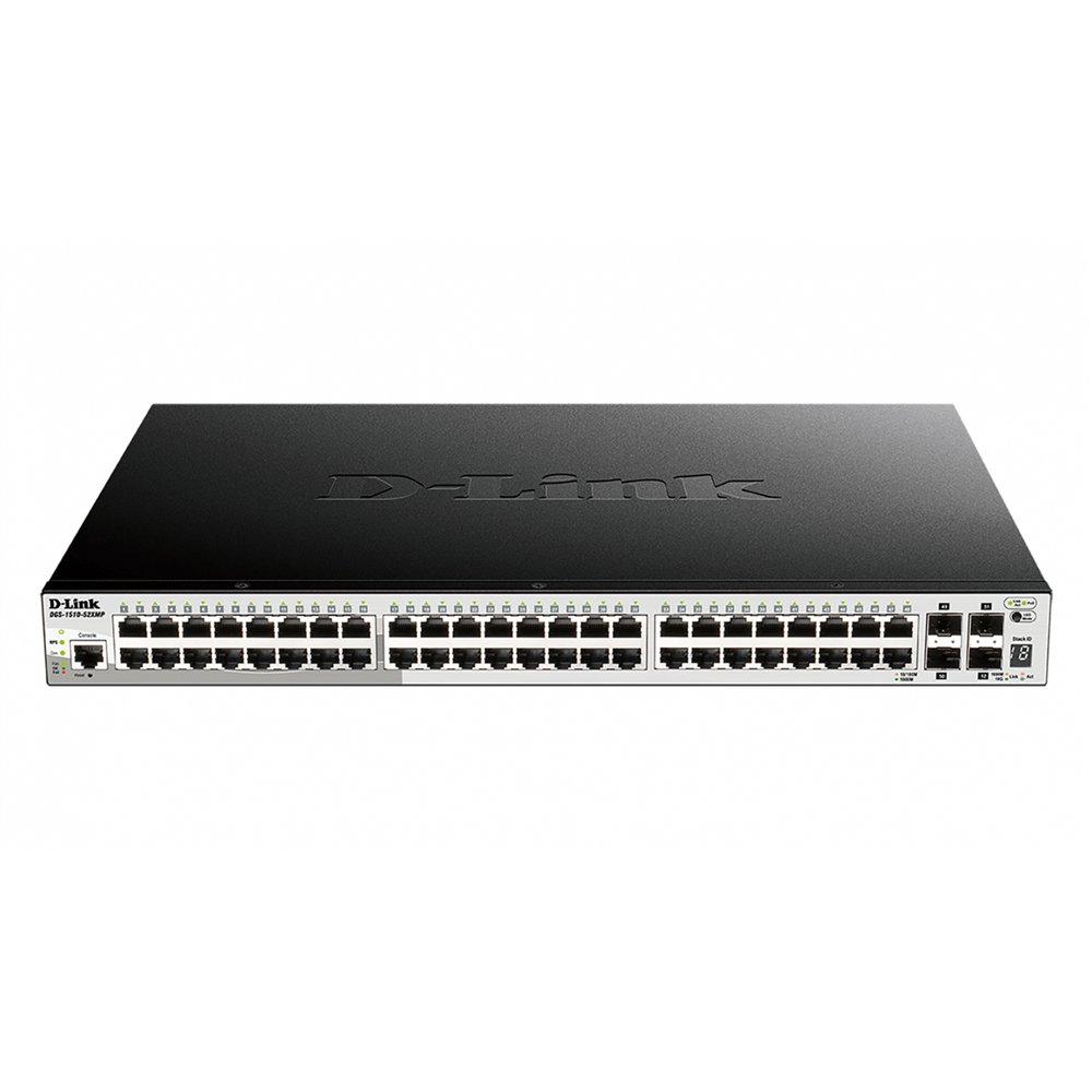 D-link dgs-1510-20/e switch gestionado l2/l3 gigabit ethernet (10/100/1000) 1u gris