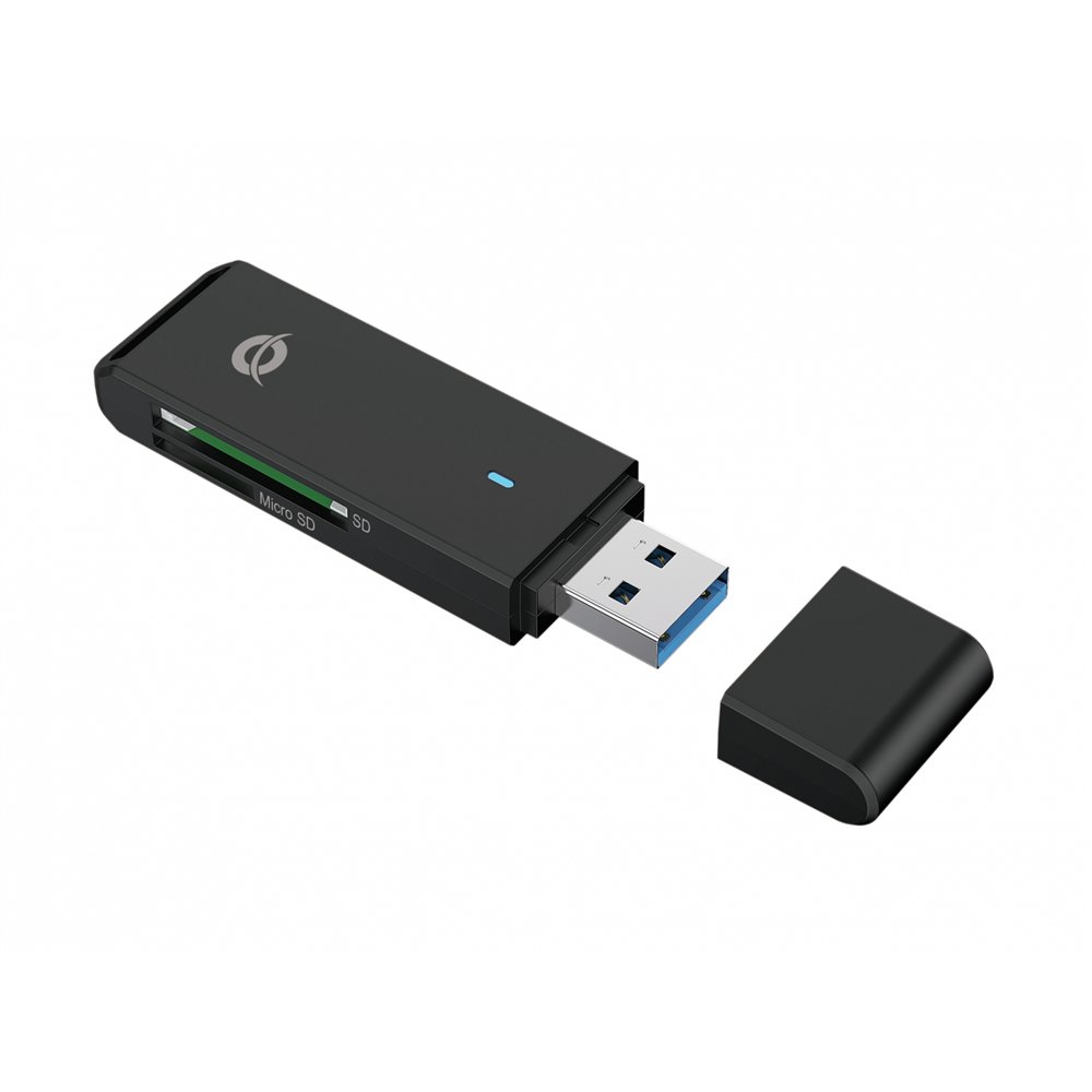 Conceptronic bian02b lector de tarjeta usb 3.2 gen 1 (3.1 gen 1) type-a negro