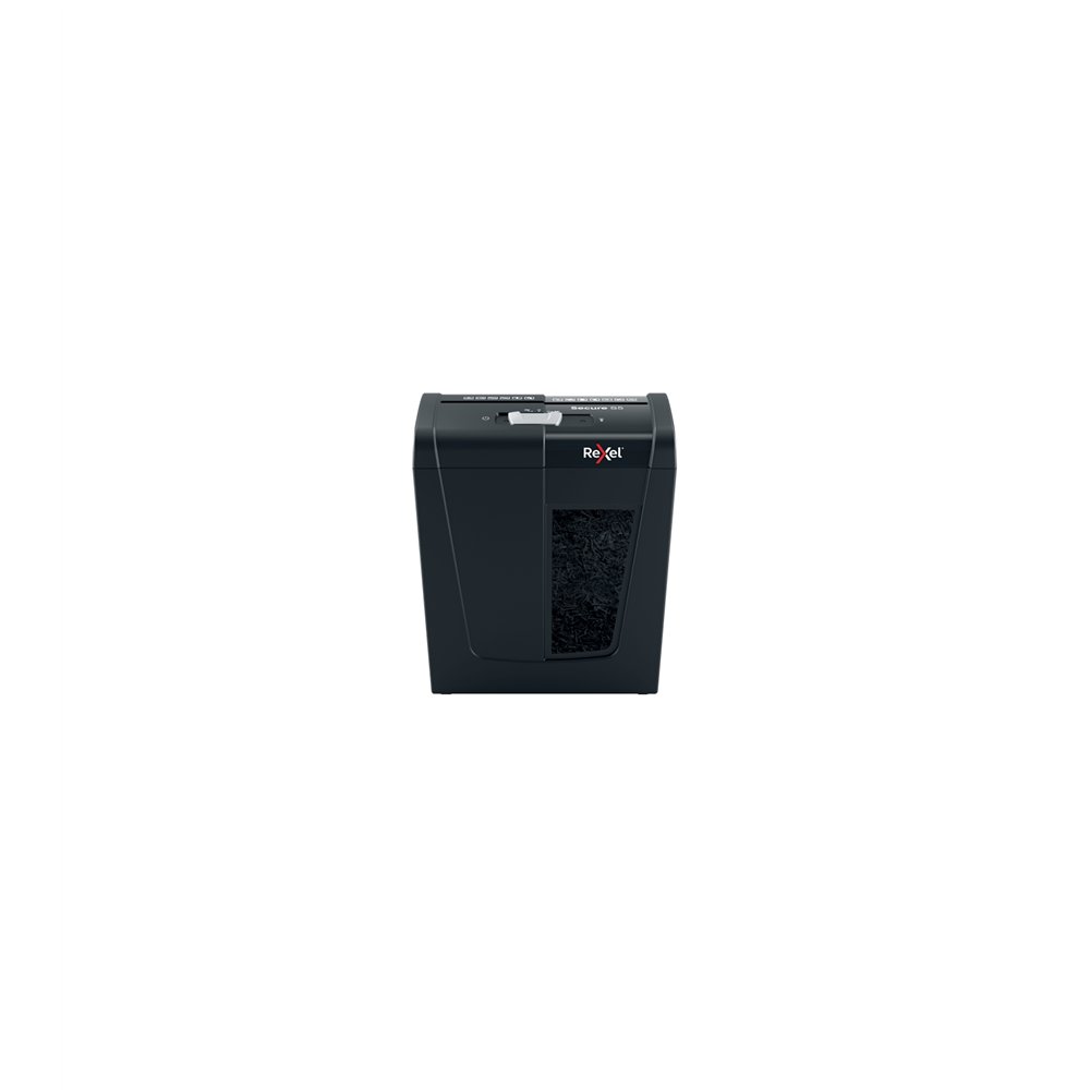 Rexel secure s5 triturador de papel corte en tiras 70 db negro