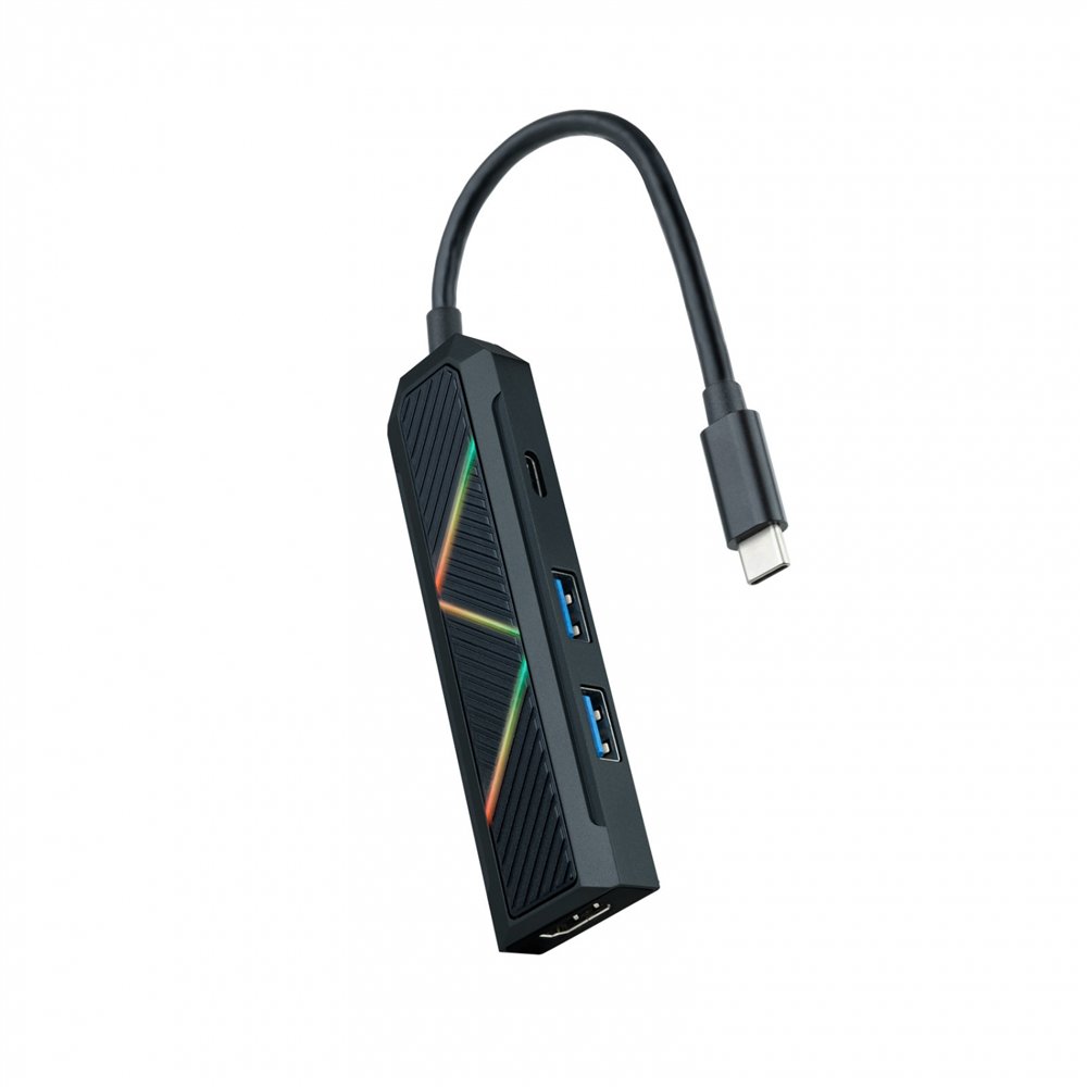 Nanocable 10.16.0401 base para portã¡til y replicador de puertos alã¡mbrico usb 3.2 gen 1 (3.1 gen 1) type-c negro