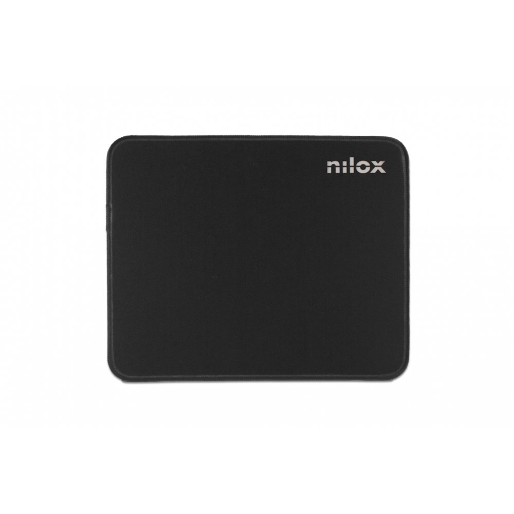 nilox alfombrilla negra para ratón de