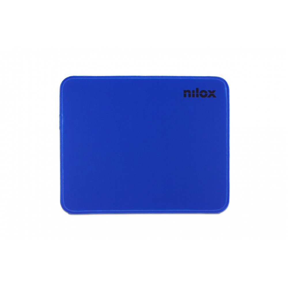 nilox alfombrilla azul para ratón de