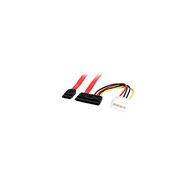 Startechcom cable combo de alimentación y datos sata serial ata â 6 pulgadas
