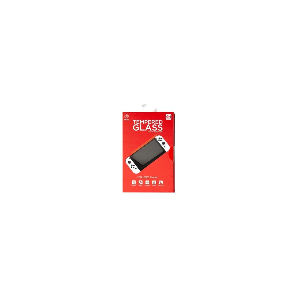 Fr-tec protector cristal templado para nintendo switch oled