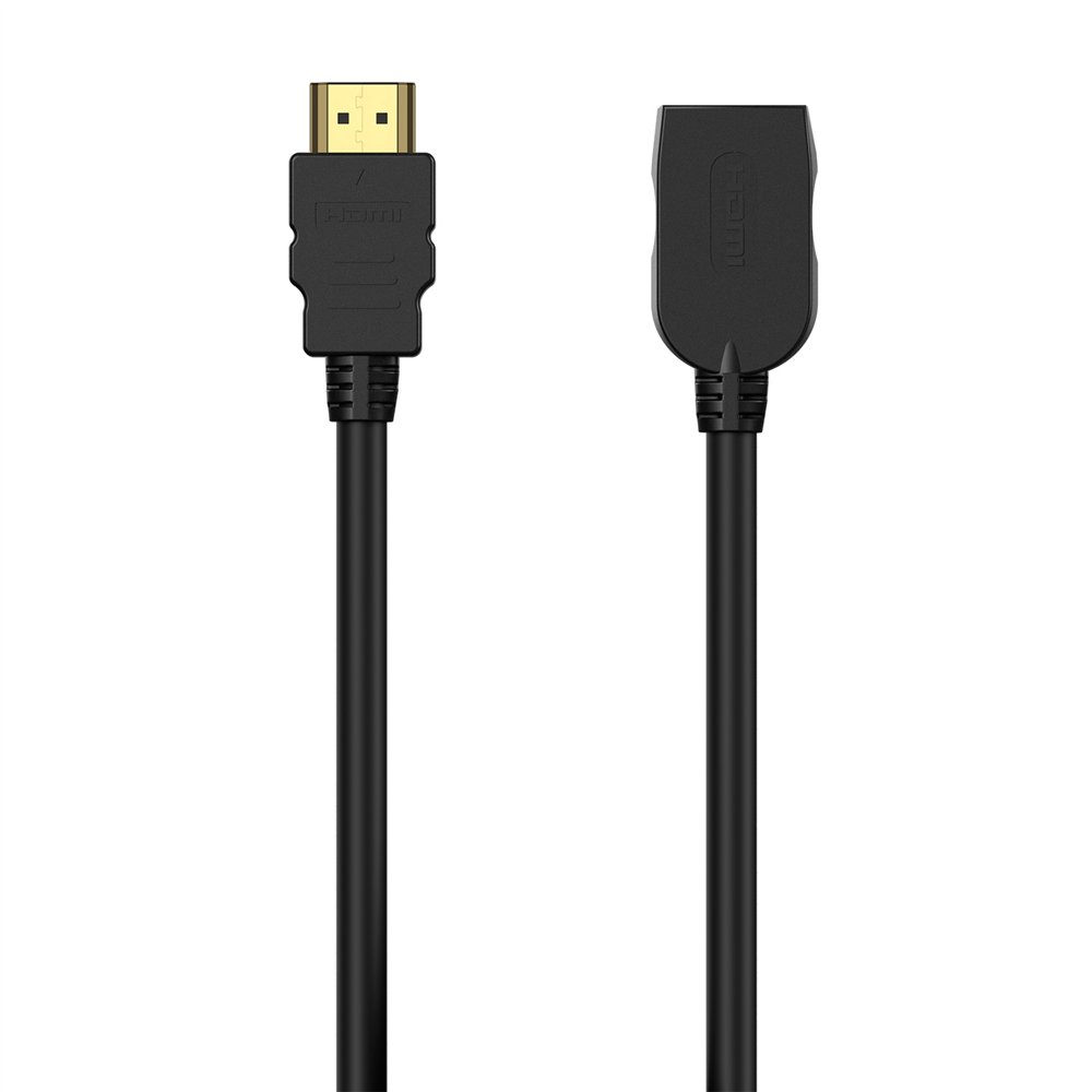Aisens cable hdmi v2.0 prolongador premium alta velocidad / hec 4k@60hz 18gbps, a/m-a/h, negro, 1.0m
