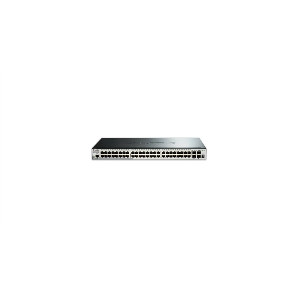 D-link dgs-1510-52x switch gestionado l3 gigabit ethernet (10/100/1000) 1u negro