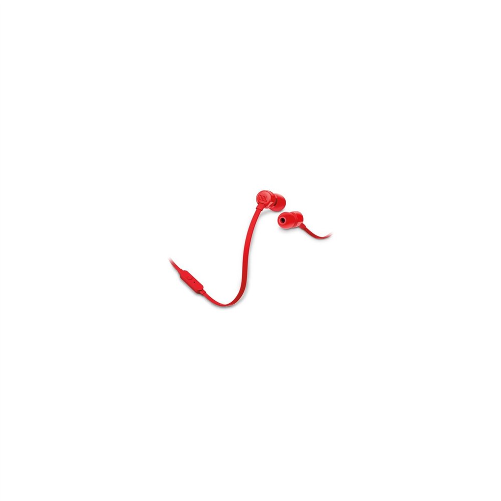 Jbl tune 160 auriculares alã¡mbrico dentro de oãâ­do rojo