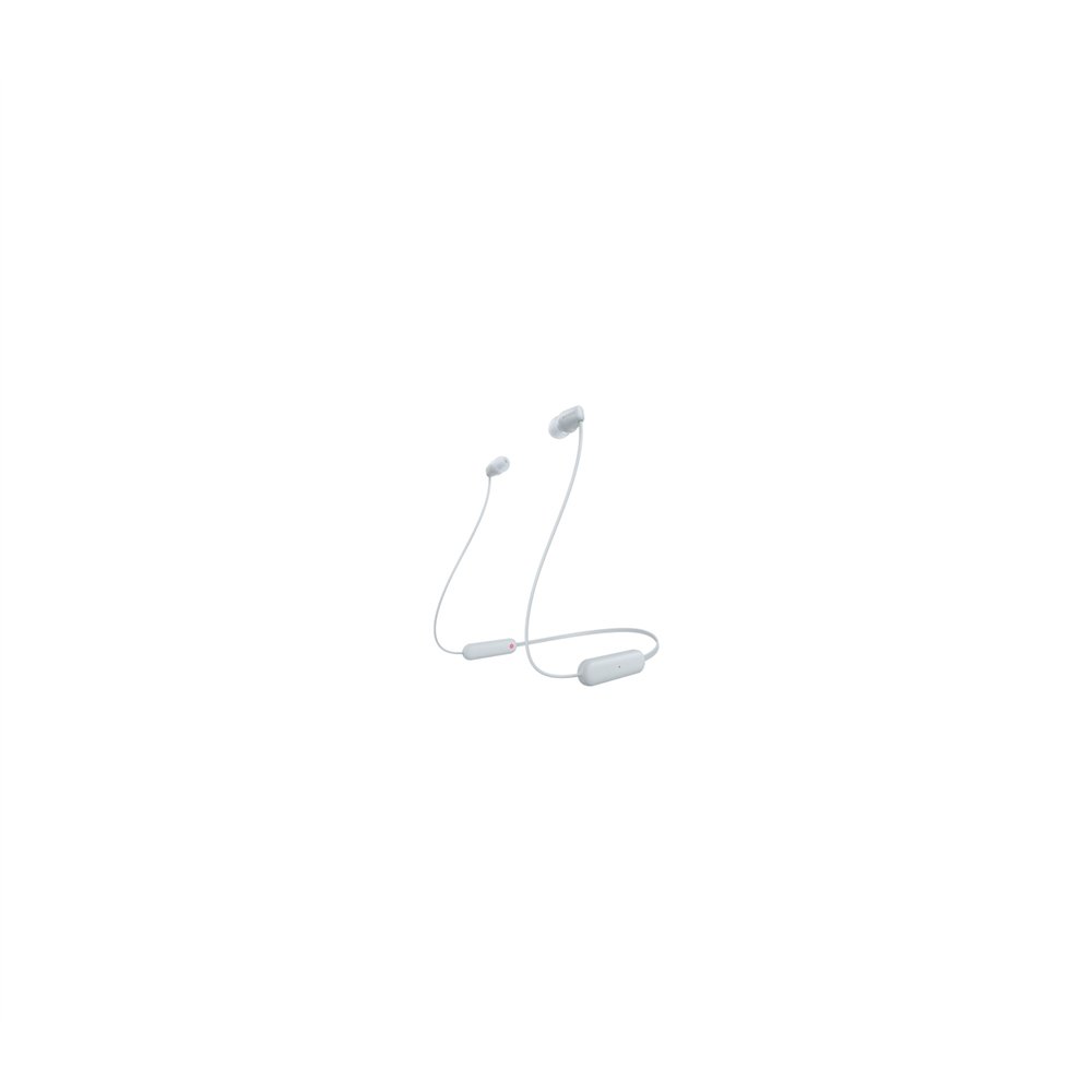 sony wi-c100 auriculares inalámbrico dentro de oí­do llamadas/música bluetooth blanco