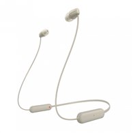 sony wi-c100 auriculares inalámbrico dentro de oí­do llamadas/música bluetooth beige