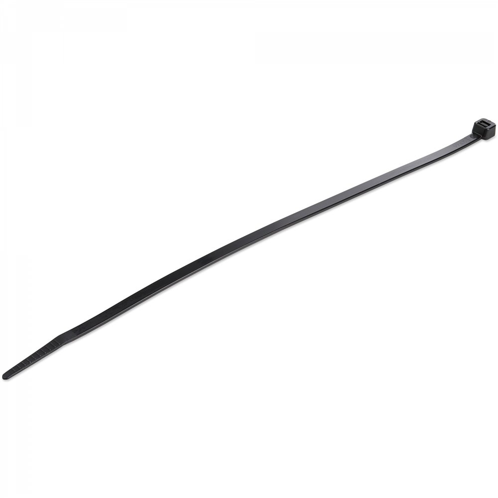 startech.com bridas de 25cm para cables - 4 mm de ancho, 68 mm de diámetro, soportan 22 kg de tensión, de nylon, cierre automáti