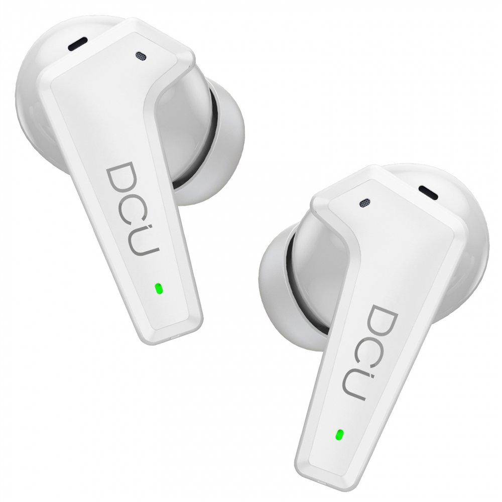 Dcu advance tecnologic 34152045 auricular y casco auriculares true wireless stereo (tws) gancho de oreja llamadas/mãºsica blanco