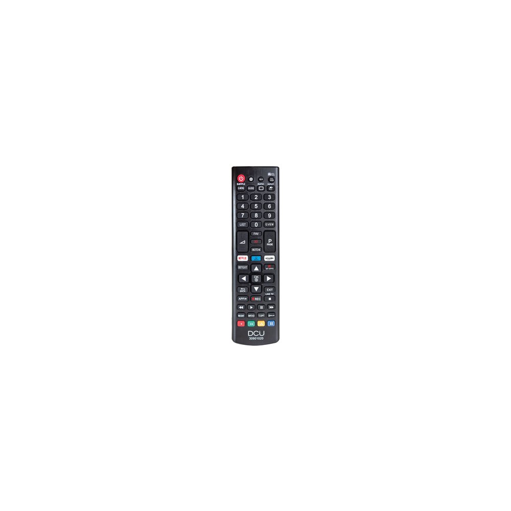 Dcu advance tecnologic 30901020 mando a distancia ir inalámbrico tv botones