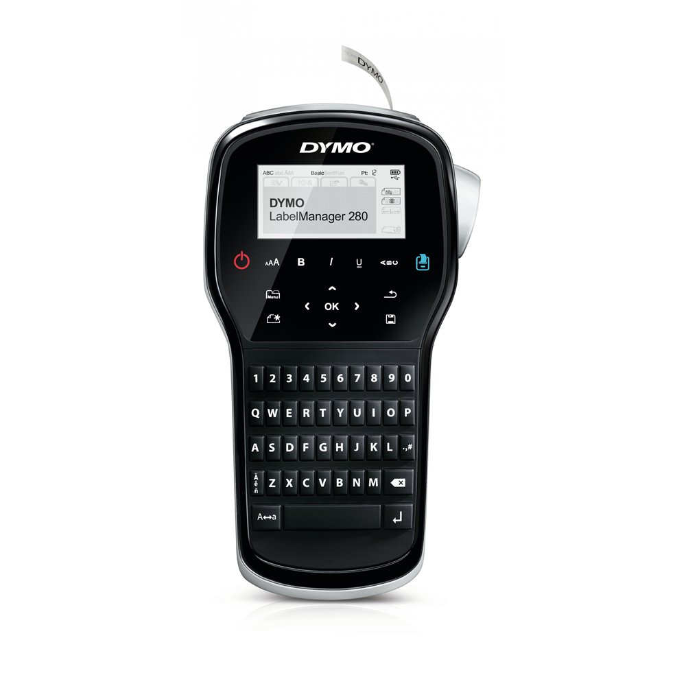 Dymo labelmanager &trade 280 qwerty kitcase