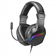 mars gaming mh122 negro, cascos gaming frgb over ear con micrófono, sonido hifi, cancelación de sonido, ultraligeros, ps4 ps5 xb