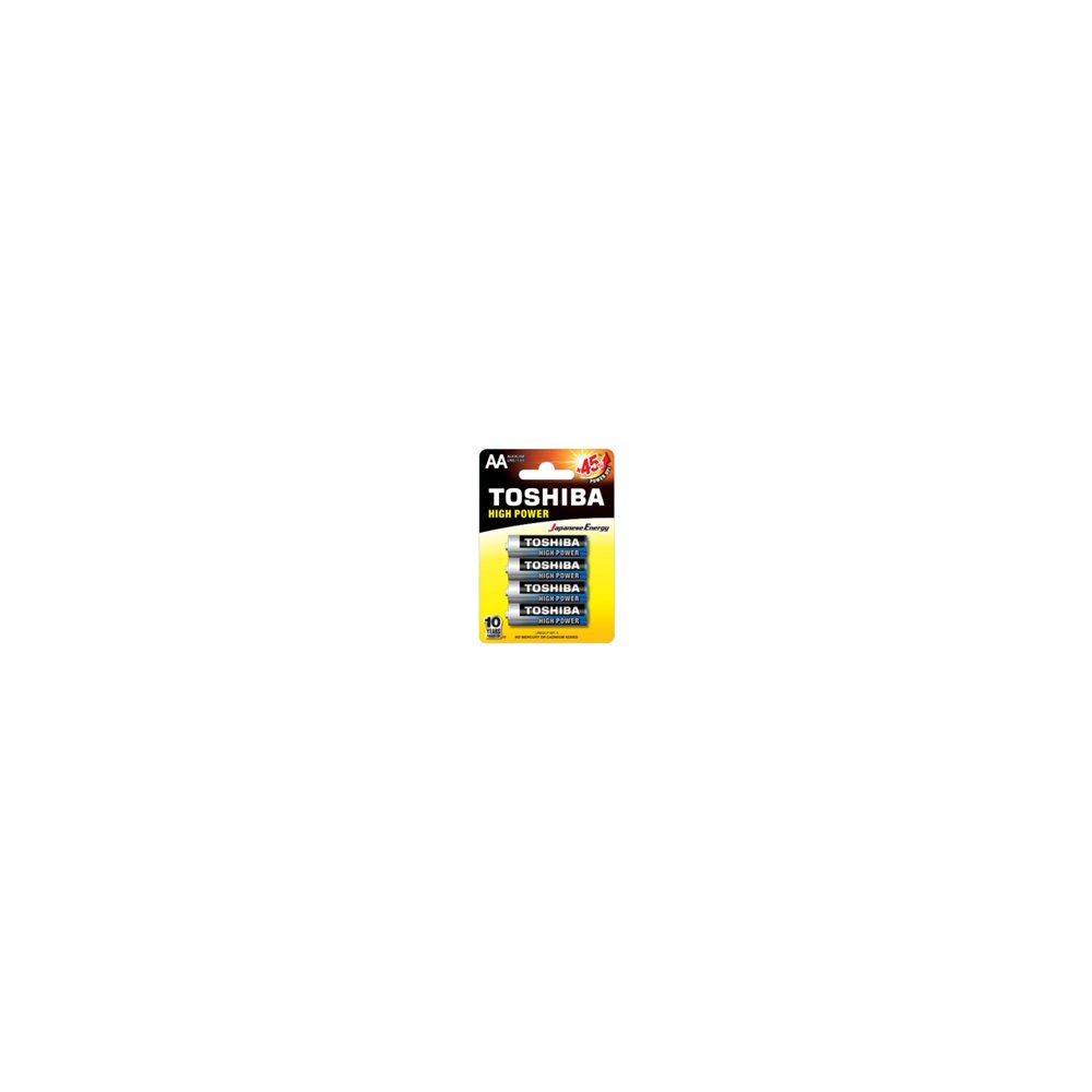 toshiba lr6gcp bp-4 pila doméstica baterí­a de un solo uso aa alcalino
