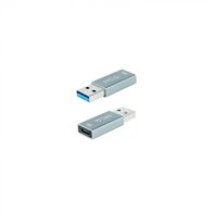 nanocable adaptador usb-a 3.1 gen2 a usb-c, usb-a/m-usb-c/h, gris