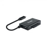 Tooq tqhda-02c base de conexión para disco duro usb 3.2 gen 1 (3.1 gen 1) type-c negro